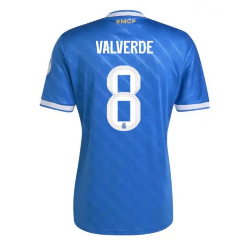 Real Madrid Federico Valverde #8 Tredje Tröja 2025-26 Kortärmad Real Madrid Federico Valverde #8 Tredje Tröja 2025-26 Kortärmad
